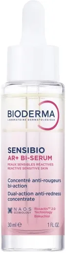 Bioderma Ser calmant pentru pielea predispusă la roșeață Sensibio AR+ (Bi-Serum) 30 ml