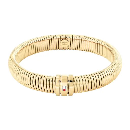 Tommy Hilfiger Brățară jucăușă placată cu aur pentru femei Stretch Bracelets 2780995