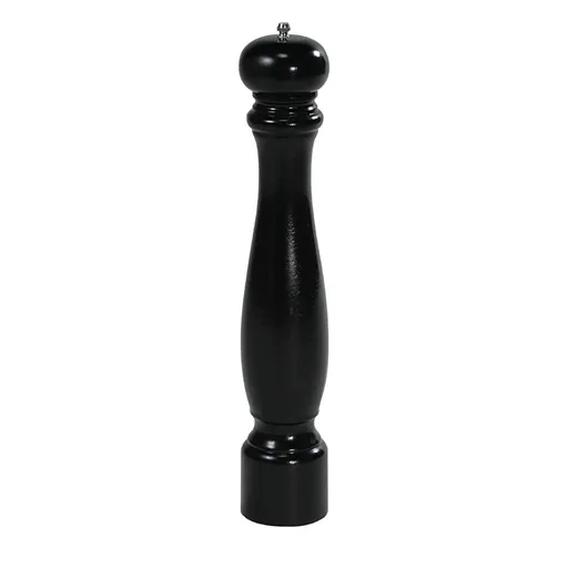 Kesper 13665 Râșniță de piper din cauciuc, negru,înălțime 40 cm