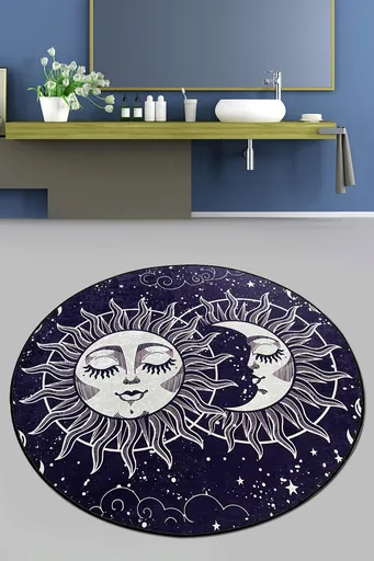 Covoras de baie, L'essentiel Maison, Aten Djt (140 cm), Multicolor