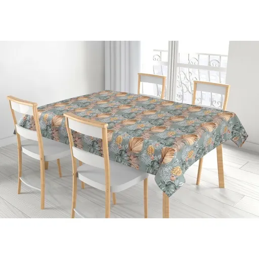 Față de masă Bellatex Adéla Monstera, trandafir galben, 120 x 140 cm, 120 x 140 cm