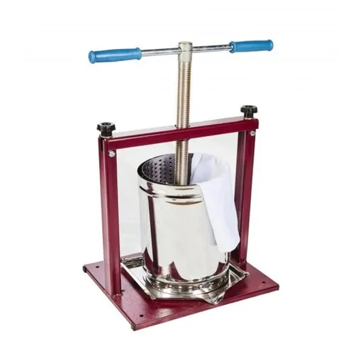 Teasc inox 10L, constructie ranforsata, ax 30 mm, capac metalic, cu tava scurgere