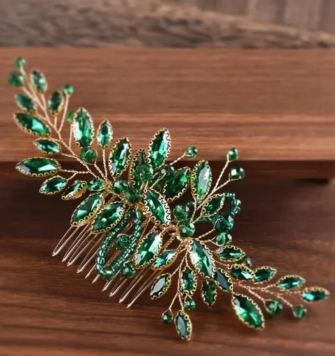 Accesoriu de Par Pieptene Green Glamorous - 15703711