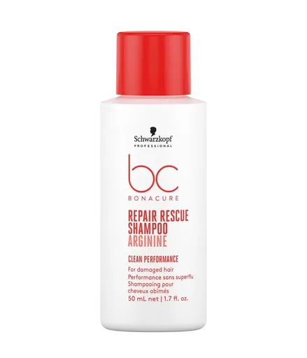 Sampon Reparator Schwarzkopf Professional Bonacure Clean Performance Repair Rescue 50 ml