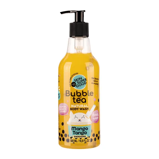 Organic Shop Gel de duș energizant Bubble Tea Mango Tango (Body Wash) 500 ml