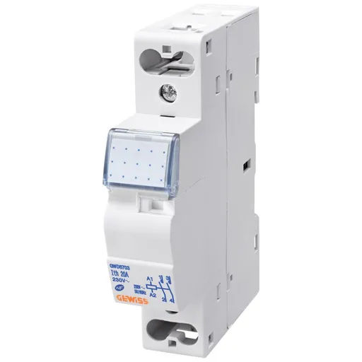 Contactor 20A 1ND+1NI 24V 1M Gewiss GWD6706