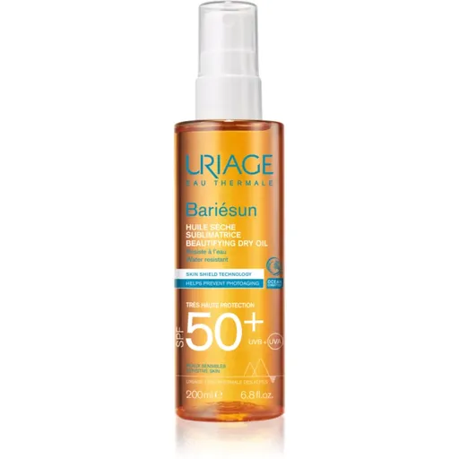 Uriage Bariésun Dry Oil SPF 50+ ulei de bronzat pentru piele uscata SPF 50+ 200 ml