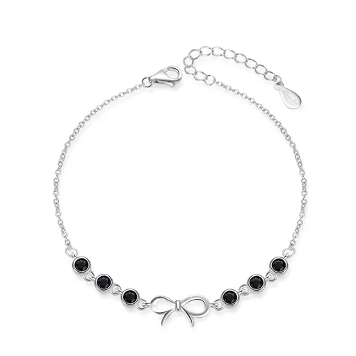 MOISS Brățară elegantă din argint cu arc delicat B0000888