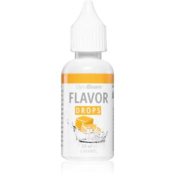 GymBeam Flavor Drops aromatizant aroma Caramel 30 ml