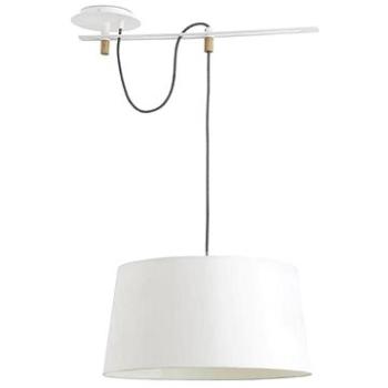 FARO 28394 - Lustr na lanku FUSTA 1xE27/20W/230V bílá (123796)
