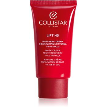 Collistar Lift HD Mask-Cream Night Recovery Tratament regenerator pe timpul nopții pentru a restabili fermitatea pielii 75 ml