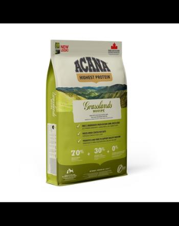 ACANA Grasslands Dog hrana uscata caini adulti, cu miel si rata 6 kg