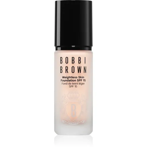 Bobbi Brown Weightless Skin Foundation SPF 15 Mini machiaj matifiant de lungă durată cu efect de hidratare culoare Ivory 13 ml