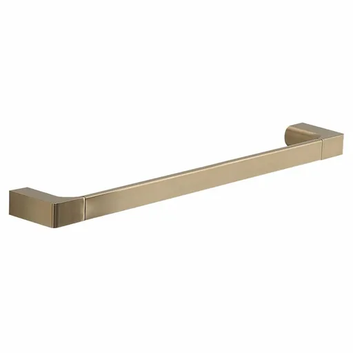 GEDY PI214588 Pirenei suport pentru prosoape 45 x6,6 cm, auriu mat