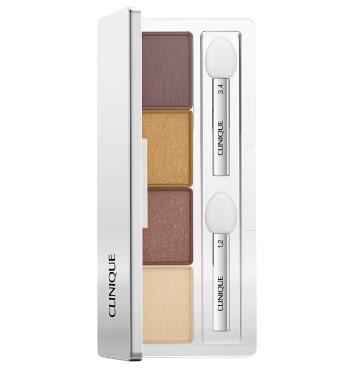 Clinique Paletă de farduri de ochi All About Shadow Quad 3,3 g Morning Java