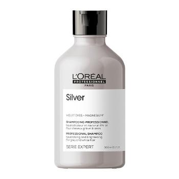 L´Oréal Professionnel Șampon argintiu pentru păr gri și alb Magnesium Silver (Neutralising Shampoo For Grey And White Hair) 300 ml