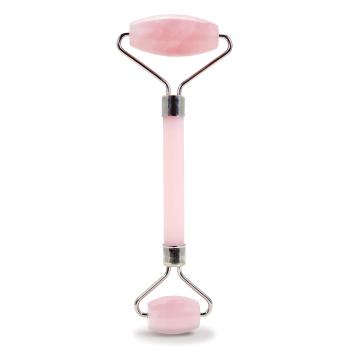 PlumBeauty Role de contur facial - cuarț roz (Rose Quartz Facial Roller)