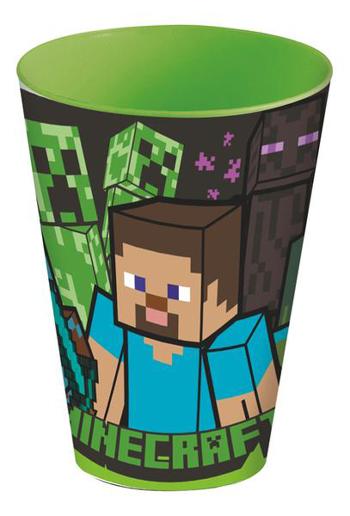 STOR Plastový téglik MINECRAFT 430ml