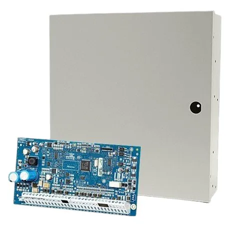 Centrala 8 zone DSC NEO-2032NK / HS2032NK, extensibila la 32 zone, 4 partitii, cabinet metalic inclus