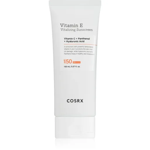 Cosrx Vitamin E Vitalizing Sunscreen​ crema de soare pentru fata anti-imbatranire SPF 50+ 150 ml