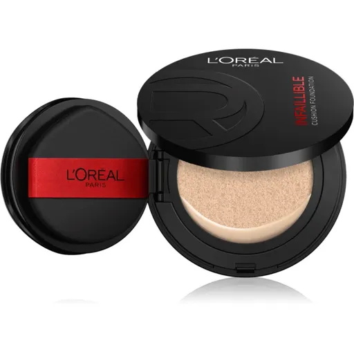 L’Oréal Paris Infaillible Cushion Foundation machiaj compact persistent culoare N100 11 g