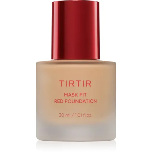 TIRTIR Mask Fit Red Foundation fond de ten lichid iluminator cu efect de hidratare culoare 25N Mocha 30 ml