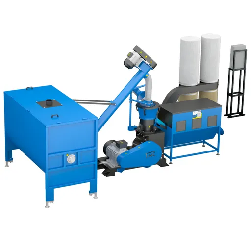 Linie productie peleti MLG 1000 MAX, 22KW, 350-400 Kg/h, TMC Ucraina
