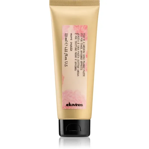 Davines More Inside Medium Hold Pliable Paste gel modelator pentru coafura pentru o fixare naturala 125 ml