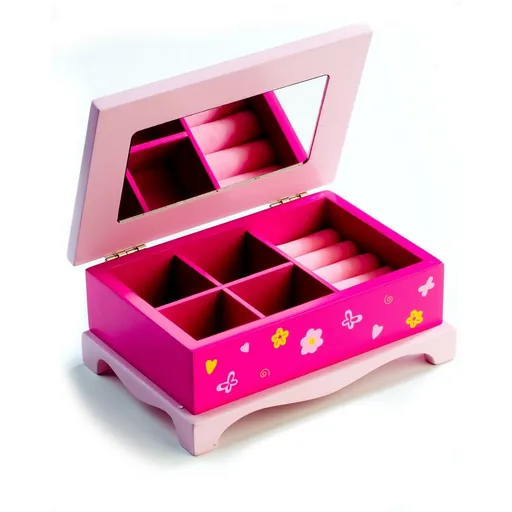 Cutie de bijuterii din lemn Teddies Princess,