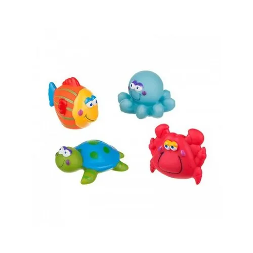 Jucării pentru apă Akuku Lumea acvatică, 4 buc.