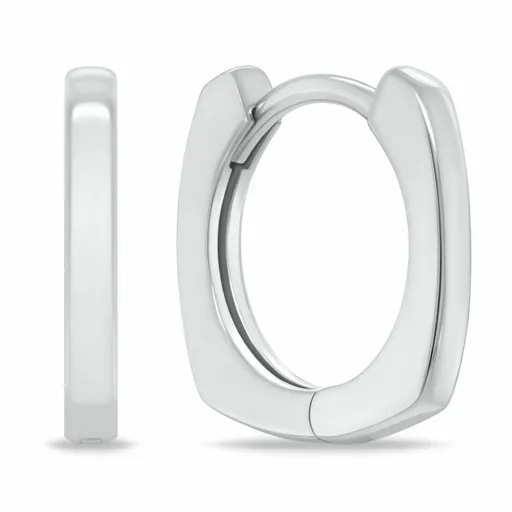 Brilio Silver Cercei rotunzi din argint pentru femei EA1169W