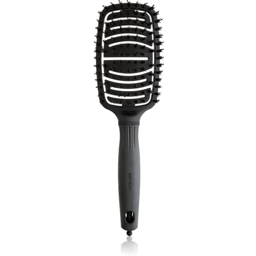 Olivia Garden Care Flex Board & Nylon Black perie de tip paletă pentru păr 1 buc