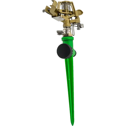 Aspersor Cu Impact Din Alama Pe Tepusa, Presiune 1-4 Bari, Debit Maxim 0,62-1,18 m3/h, Suprateran