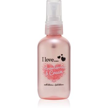 I love... Strawberries & Cream spray de corp racoritor 100 ml