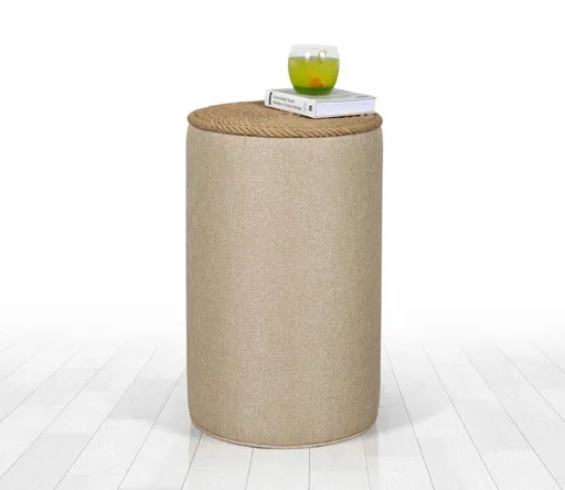 Taburet, Atelier del Sofa, 209FLF1243, Crem