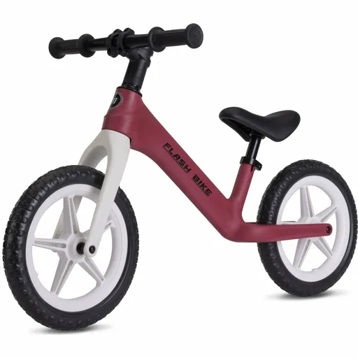 Buddy Toys BPB 2111 Bicicletă fără pedale Flashbike, vișiniu