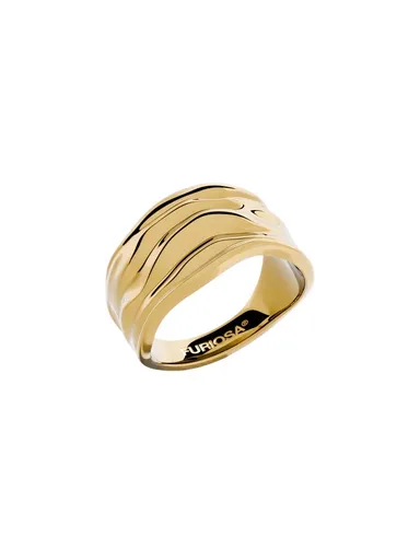 Furiosa Inel stilat placat cu aur Muse SR-MUSE-G 56 mm