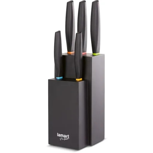 Lamart LT2158 set de cuțite în bloc Color, 5bucăți