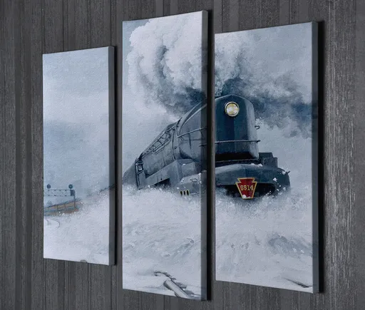 Tablou decorativ, UC102, Cadru: 100% LEMN (grosime: 3 cm), Multicolor