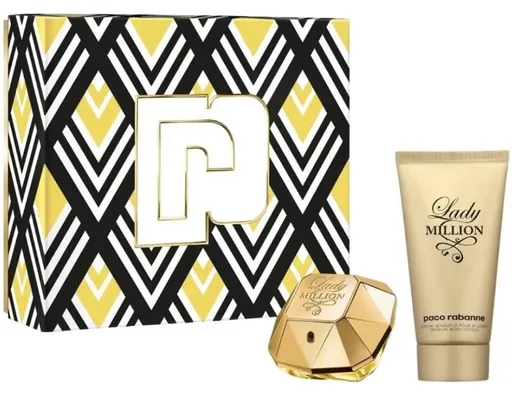Rabanne Lady Million - EDP 50 ml + Loțiune de corp 75 ml
