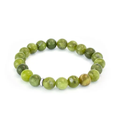 Agato Brățară din mărgele de jad MINK133/17