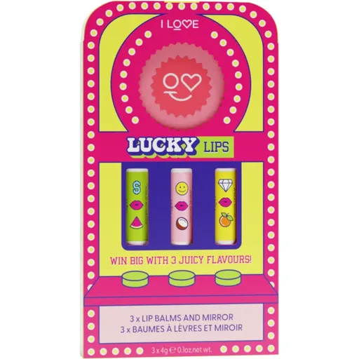 I Love Lucky Lips set cadou de buze