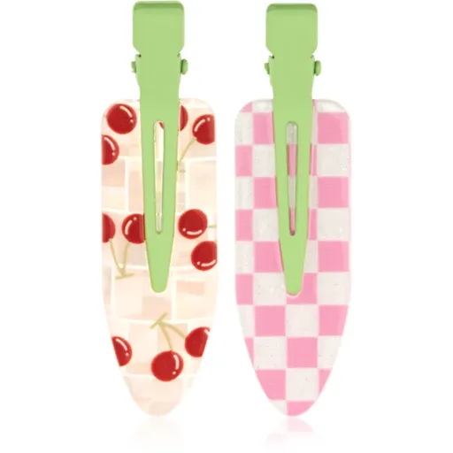 invisibobble Clipstar Cherry Topping agrafe de par 2 buc