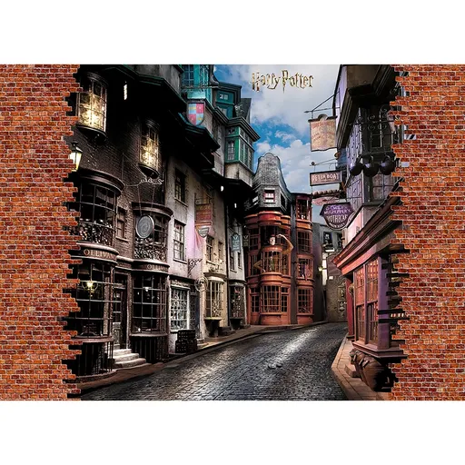 Fototapetă pentru copii Harry Potter Diagon Alley252 x 182 cm, 4 părți