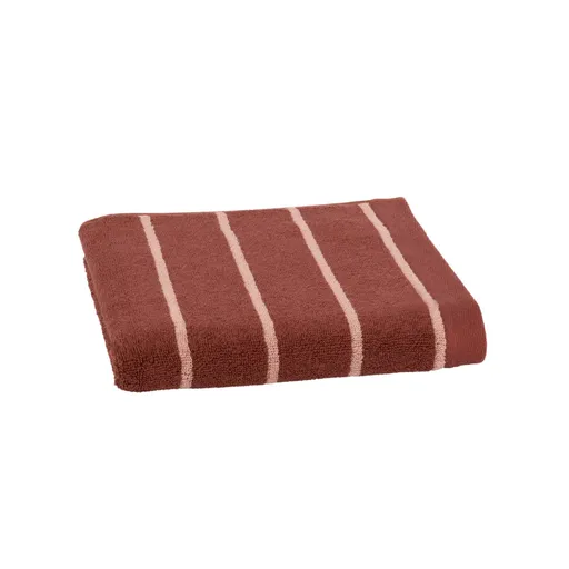 Prosop terry cu model de dungi ușoare 500g/m2