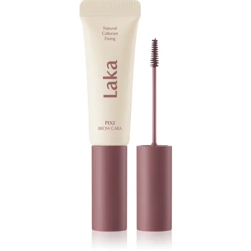 Laka Pixi Brow Cara mascara pentru sprâncene pentru fixare și formă culoare 06 Rose Burgundy 8 g
