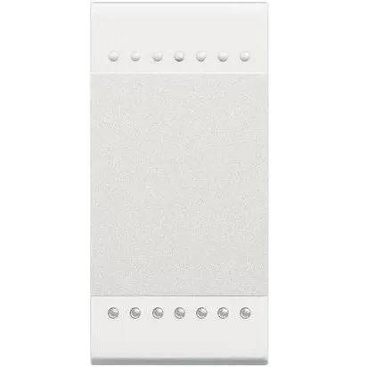 Intrerupator cap cruce 16A 1M ALB Bticino Living Light N4004N, alb