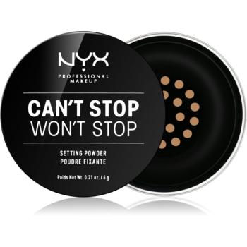 NYX Professional Makeup Can't Stop Won't Stop pudra culoare 03 Medium 6 g