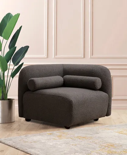 Fotoliu, Atelier del Sofa, 569HLN1520, Gri inchis