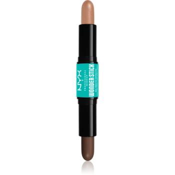 NYX Professional Makeup Wonder Stick Dual Face Lift baton pentru dublu contur culoare 06 Rich 2x4 g